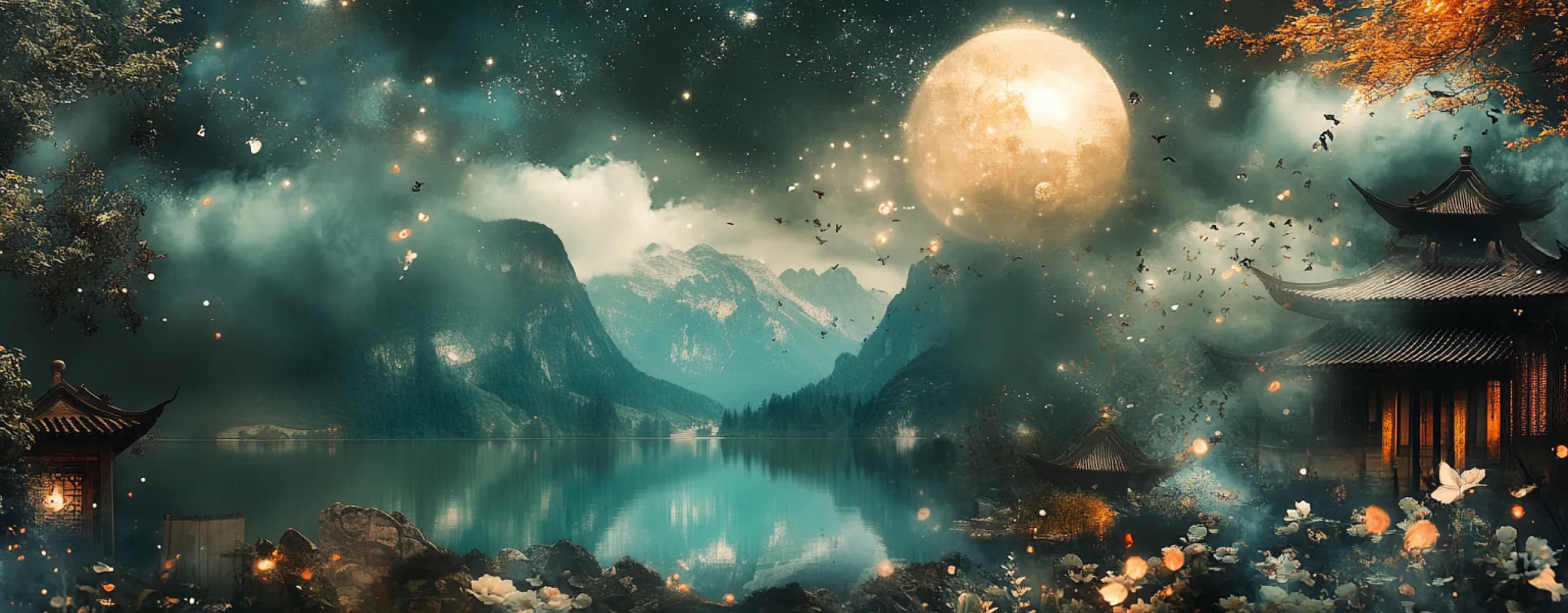 Bottom landscape background